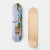 Geparkeerde boten Destin Florida haven Skateboard (Voorkant)