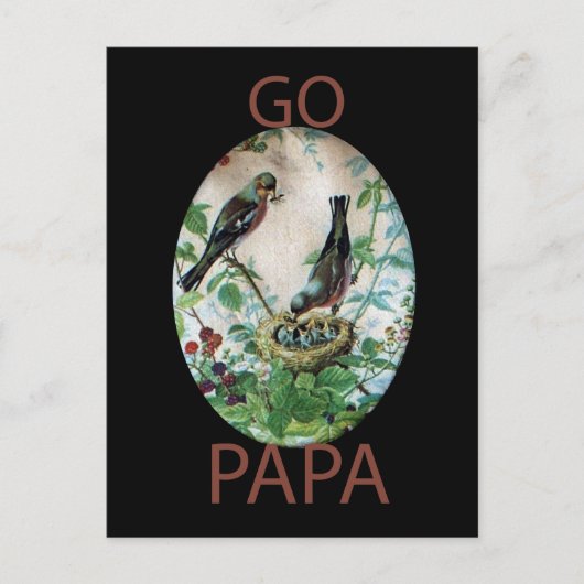 Geparkeerde ouders, kostbare kuikens: het verhaal  briefkaart (Voorkant)