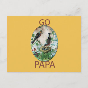 Geparkeerde ouders, kostbare kuikens: het verhaal  briefkaart