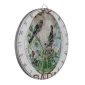 Geparkeerde ouders, kostbare kuikens: het verhaal  dartbord (Voorkant Links)