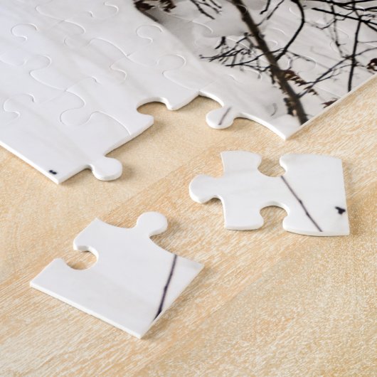 Geparkeerde schoolbus - 676 stuks legpuzzel (Zijkant)