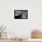 Geparkeerde spitvuur poster (Keuken)