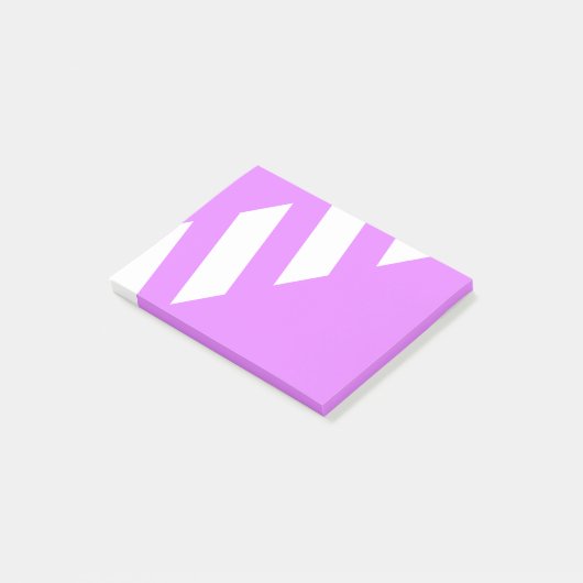 Gepartitioneerde Post it Notes Large (Schuin)