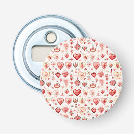 Gepassioneerd Palet: Valentijn Versieringen Button Flesopener