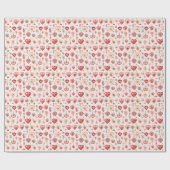 Gepassioneerd Palet: Valentijn Versieringen Cadeaupapier (Vlak)