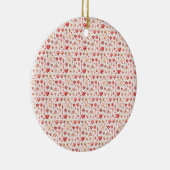 Gepassioneerd Palet: Valentijn Versieringen Keramisch Ornament (Rechts)