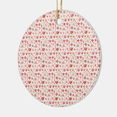 Gepassioneerd Palet: Valentijn Versieringen Keramisch Ornament (Links)