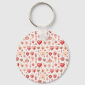 Gepassioneerd Palet: Valentijn Versieringen Sleutelhanger (Voorkant)