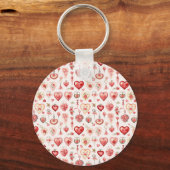 Gepassioneerd Palet: Valentijn Versieringen Sleutelhanger (Voorkant)