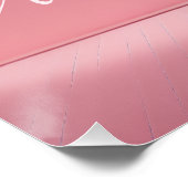 Gepassioneerd Valentijn's Day Meisje in een Korset Perfect Poster (Hoek)