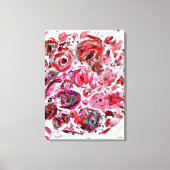Gepassioneerd vol emotie canvas afdruk (Voorkant)