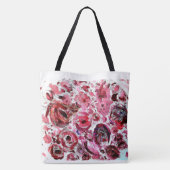Gepassioneerde All-Over-Print Canvas tas, groot Tote Bag (Achterkant)