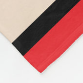 Gepassioneerde harten fleece deken (Hoek)