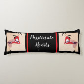 Gepassioneerde harten lichaamskussen (Voorkant)