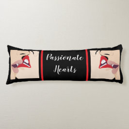 Gepassioneerde harten lichaamskussen