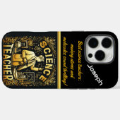 Gepassioneerde leraar wetenschappen inspireert stu Case-Mate iPhone case (Achterkant (horizontaal))