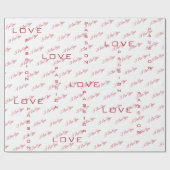 Gepassioneerde liefde | VALENTIJNSDAG Cadeaupapier (Vlak)