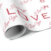 Gepassioneerde liefde | VALENTIJNSDAG Cadeaupapier (Rol Hoek)