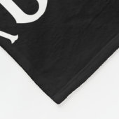 Gepassioneerde lippen & XO patroon Fleece Deken (Hoek)