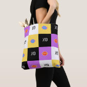 Gepassioneerde lippen & XO patroon Tote Bag (Dichtbij)