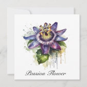 Gepassioneerde Paarse Passiebloem (Voorkant)