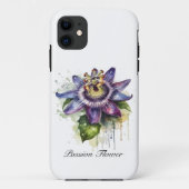 Gepassioneerde Paarse Passiebloem Case-Mate iPhone Case (Achterkant)