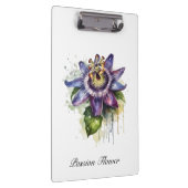 Gepassioneerde Paarse Passiebloem Klembord (Rechts)