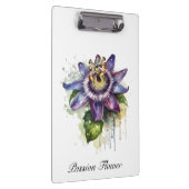 Gepassioneerde Paarse Passiebloem Klembord (Rechts)