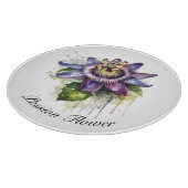 Gepassioneerde Paarse Passiebloem Snijplank (Hoek)