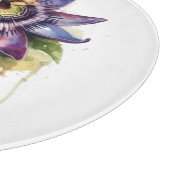 Gepassioneerde Paarse Passiebloem Snijplank (Hoek)