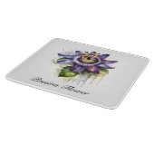 Gepassioneerde Paarse Passiebloem Snijplank (Hoek)