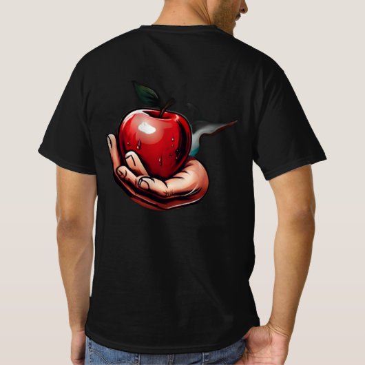 Gepassioneerde pers: Love-Infused Apple Squeeze T- T-shirt (Achterkant)