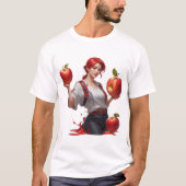 gepassioneerde pers t-shirt (Voorkant)