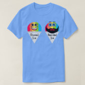 Gepaste ijs en gekaarde ijs 2 t-shirt (Design voorkant)