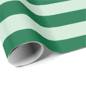 Gepatenteerd groenboek en mint Stripe Cadeaupapier (Rol Hoek)