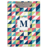 Gepatenteerd monogram leraren Kantoor klembord (Voorkant)