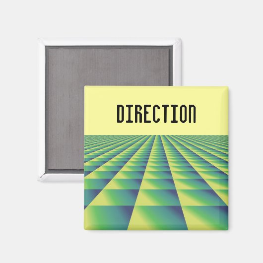 Gepatenteerd Motivatie Gezegde - Richting Magneet (Voorkant / Achterkant)