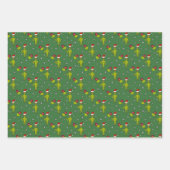 Gepatenteerde evaluatie voor ruimteAliens Sci-Fi Inpakpapier Vel (Voorkant 3)