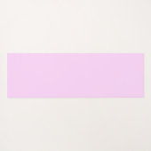 Gepatenteerde legantie in roze monogram yogamat (Achterkant (horizontaal))