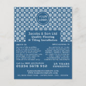 Gepatenteerde Tegels, Vloer, de Installateur van d Flyer (Voorkant)