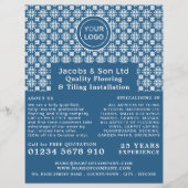 Gepatenteerde Tegels, Vloer, de Installateur van d Flyer (Voorkant)