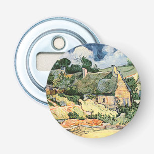 Gepatkeerde kattages in Cordevill Vincent van Gogh Button Flesopener