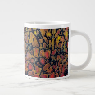 Gepatroneerd dinosaurusbot grote koffiekop
