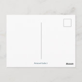 Gepatroneerde Cirkels 2 Briefkaart (Achterkant)