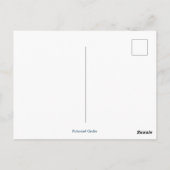 Gepatroneerde Cirkels Briefkaart (Achterkant)