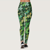 Gepatroneerde klaveren leggings (Achterkant)