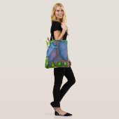 Gepatroneerde Neushoorn Tote Bag (Op model)