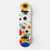 Gepatroneerde Skateboard (Voorkant)