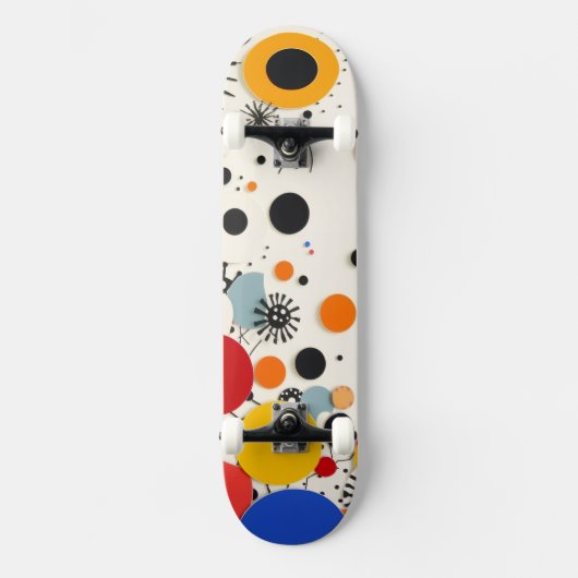 Gepatroneerde Skateboard (Voorkant)