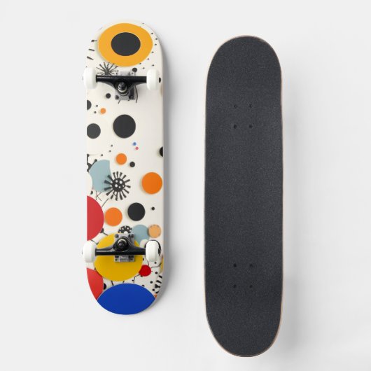 Gepatroneerde Skateboard (Voorkant)
